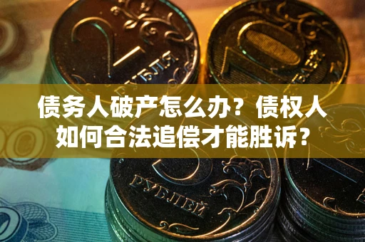 济南债务人破产怎么办？债权人如何合法追偿才能胜诉？