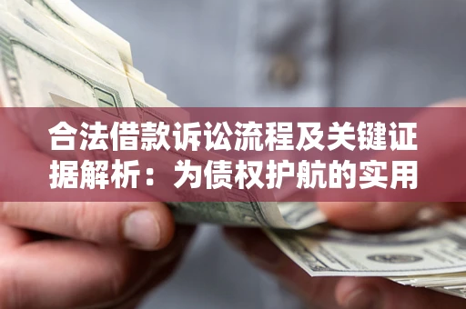 济南合法借款诉讼流程及关键证据解析：为债权护航的实用指南