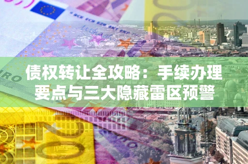 济南债权转让全攻略：手续办理要点与三大隐藏雷区预警