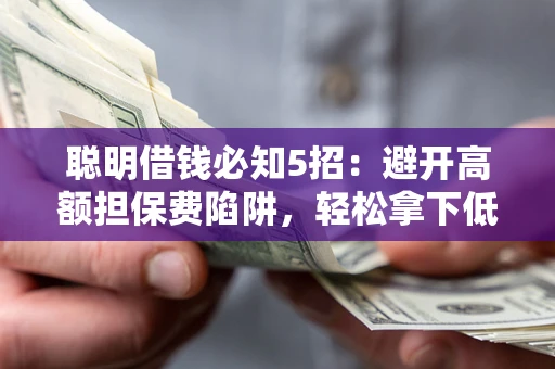 济南聪明借钱必知5招：避开高额担保费陷阱，轻松拿下低息贷款