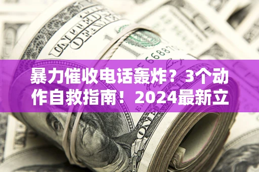 济南暴力催收电话轰炸？3个动作自救指南！2024最新立案标准全解析