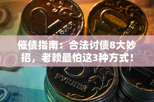 济南催债指南：合法讨债8大妙招，老赖最怕这3种方式！